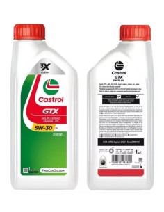 1 Litro Olio Motore Castrol GTX 5W30 Acea C4 RN0720 MB226.51