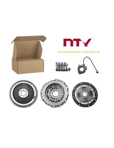 Kit Frizione Volano Monomassa Modificato Fiat Grande Punto 1.3 Multijet 90 Cv 6 marce
