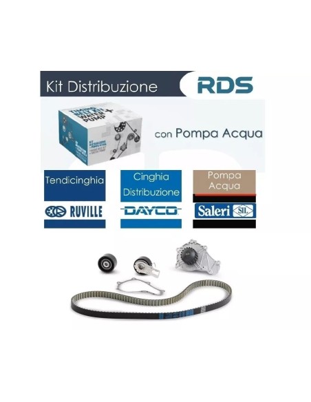 Kit Distribuzione Pompa Acqua 2008 3008 C3 III 1.6 BlueHDi Reference KTBWP9170