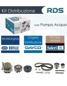 Kit Distribuzione Pompa Acqua Cross Audi Seat Skoda VW 1.6 2.0 TDi Reference KTBWP7880