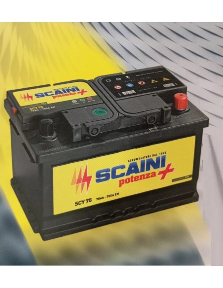 Batteria Auto Start & Stop 12v 70 75 Ah 700 Spunto 278x175x175 mm