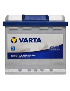 Batteria Varta C22 12V 52 Ah 470A