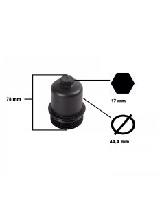 Bicchiere Coppa Alloggiamneto Filtro Esterno Olio Cambio Automatico DSG 0B5 L501