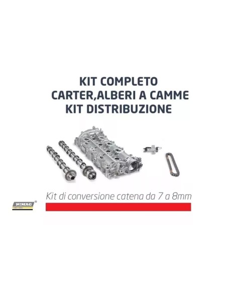 Castelletto Alberi Camme Catena Distribuzione 8 mm Peugeot Ford 1.5 BlueHDi