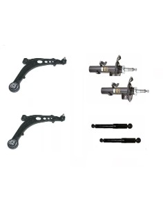 Coppia Bracci + 4 Ammortizzatori Lancia Musa Ypsilon 843 Fiat Ideaa