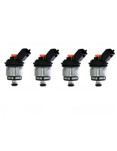 4 Iniettori Tappo Arancio Attacco FIAT MTA per Impiando GPL Landi Renzo