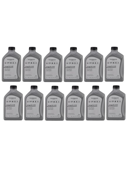 12 Litri Olio Motore Originale VW 0W30 504.00 507.00 Longlife III