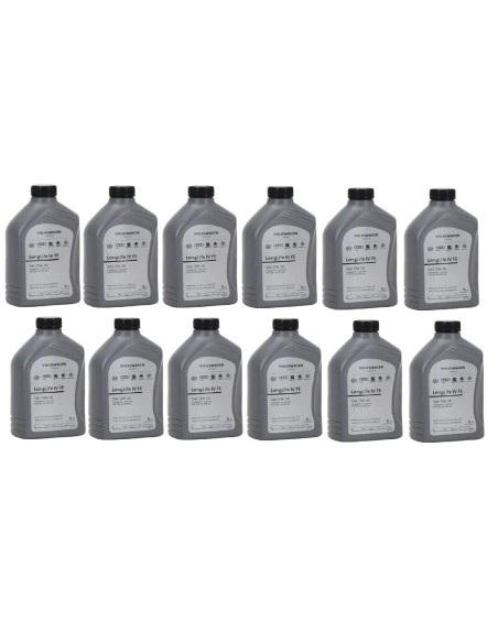 12 Litri Olio Motore Originale VW 0W20 508.00 509.00 Longlife IV