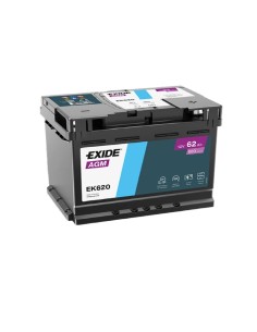 EK620 Batteria AGM Exide 62 Ah 680A