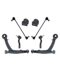 2 BRACCI BRACCETTI TESTINE STERZO TIRANTI BIELLETTE ANTERIORI PER FIAT PANDA 169