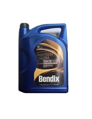 5 Litri Olio Motore Bendix 5w30 Acea C3 Totalmente Sinteico MADE IN USA